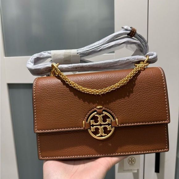 NEW Tory Burch miller mini leather shoulder bag